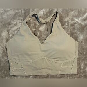 Gymshark, WHITNEY LONGLINE BRA, XL, Cement Brown